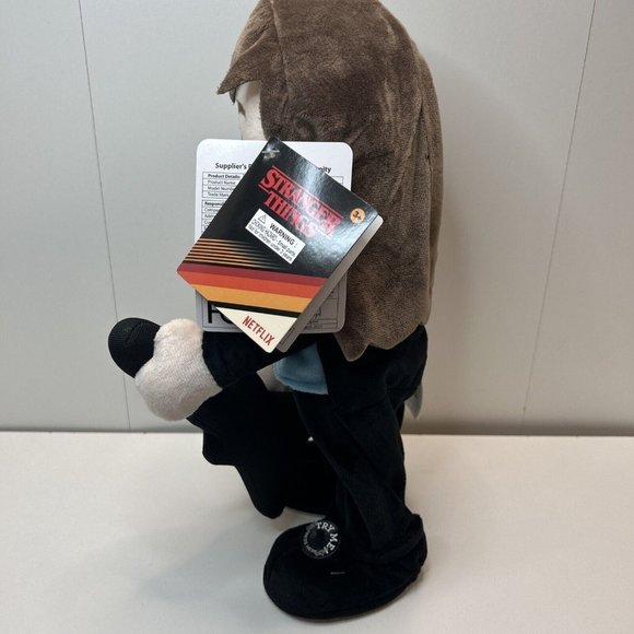 Rare Walgreens Netflix Stranger Things Eddie Munson Animated Plush Guitar Rocker - Picture 5 of 11